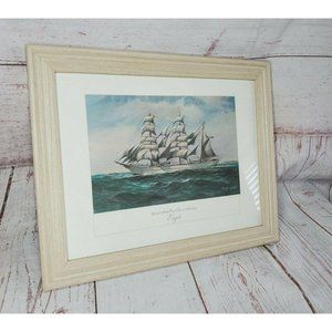 Wilton Industries U.S Coast Guard Academy Eagle Charles Chas Lundgren Painting